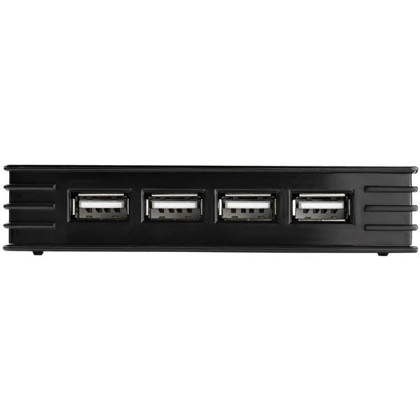 StarTech.com 7 Port Black USB 2.0 Hub