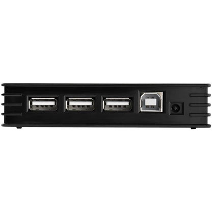StarTech.com 7 Port Black USB 2.0 Hub
