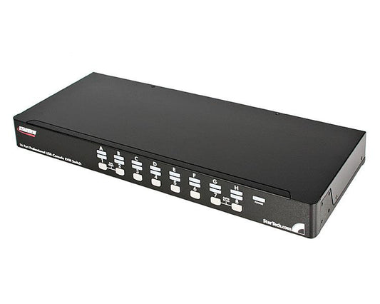 StarTech.com 16PT 1U RackMount USB PS2 KVM Switch OSD - NWT FM SOLUTIONS - YOUR CATERING WHOLESALER