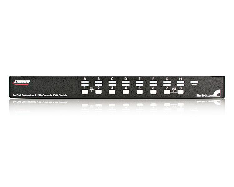 StarTech.com 16PT 1U RackMount USB PS2 KVM Switch OSD