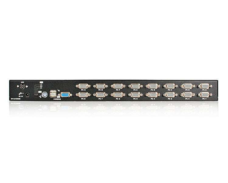 StarTech.com 16PT 1U RackMount USB PS2 KVM Switch OSD