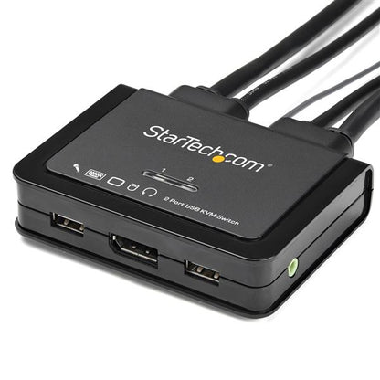 StarTech.com 2Port USB 4K 60Hz DisplayPort KVM Switch