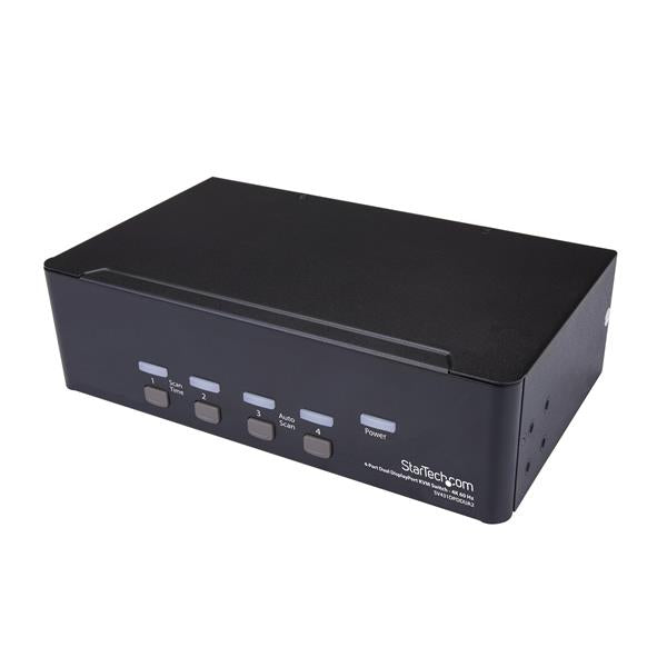 StarTech.com 4 Port Dual DisplayPort KVM Switch 4K60 - NWT FM SOLUTIONS - YOUR CATERING WHOLESALER
