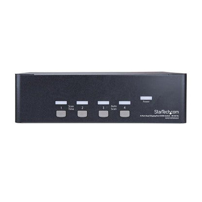 StarTech.com 4 Port Dual DisplayPort KVM Switch 4K60
