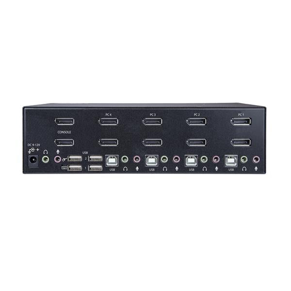 StarTech.com 4 Port Dual DisplayPort KVM Switch 4K60