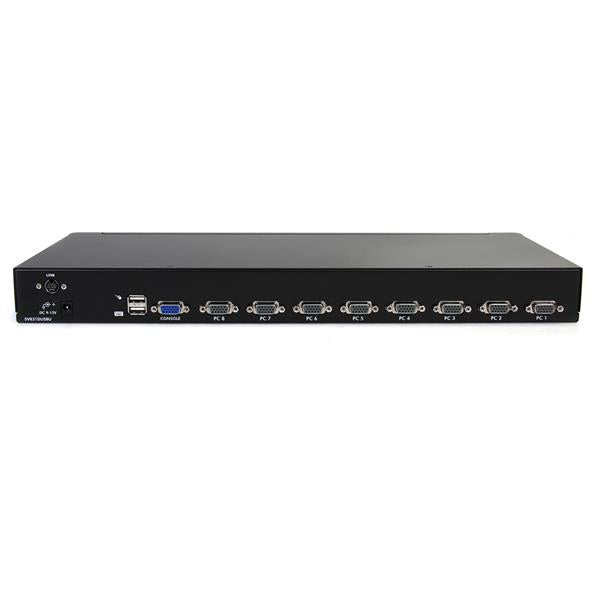 StarTech.com 8 Port 1U Rack Mount USB KVM Switch OSD