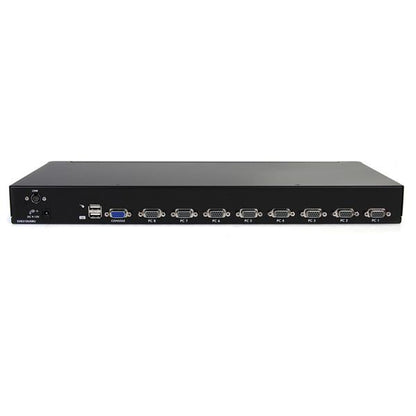 StarTech.com 8 Port 1U Rack Mount USB KVM Switch OSD