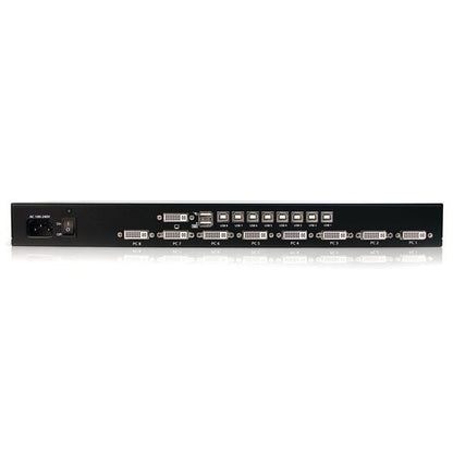 StarTech.com 8 Port 1U Rack Mount DVI USB KVM Switch