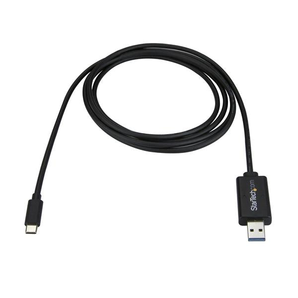StarTech.com Data Transfer Cable USB C to A Mac Win