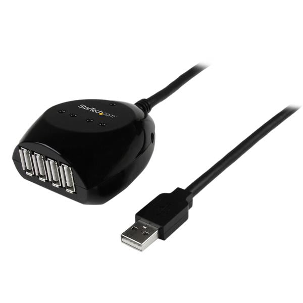 StarTech.com 15m USB 2.0 Active Cable with 4 Port Hub - NWT FM SOLUTIONS - YOUR CATERING WHOLESALER