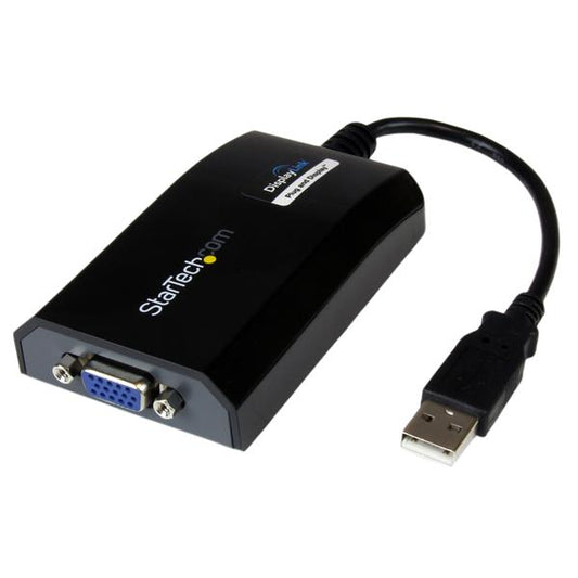 StarTech.com USB 2.0 to VGA Display Adapter 1920x1200 - NWT FM SOLUTIONS - YOUR CATERING WHOLESALER
