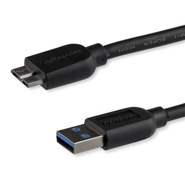 StarTech.com 0.5m Slim USB 3.0 A to Micro B Cable MM - NWT FM SOLUTIONS - YOUR CATERING WHOLESALER