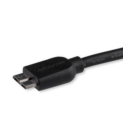 StarTech.com 0.5m Slim USB 3.0 A to Micro B Cable MM