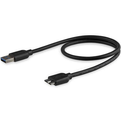 StarTech.com 0.5m Slim USB 3.0 A to Micro B Cable MM
