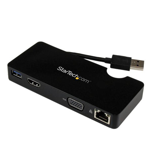 StarTech.com USB3 Laptop Mini Dock Station HDMI VGA - NWT FM SOLUTIONS - YOUR CATERING WHOLESALER