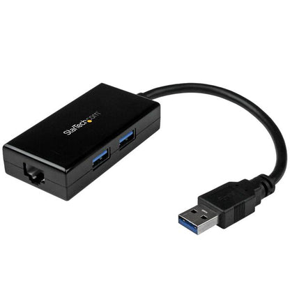 StarTech.com USB3 to GB Network Adapter 2 Port Hub - NWT FM SOLUTIONS - YOUR CATERING WHOLESALER