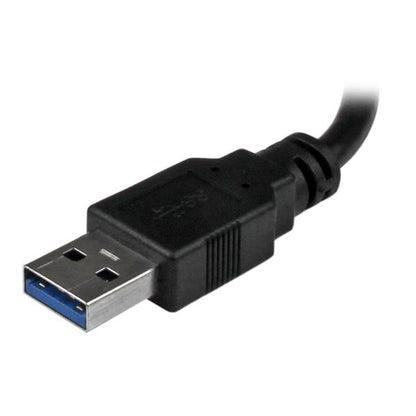 StarTech.com USB3 to GB Network Adapter 2 Port Hub