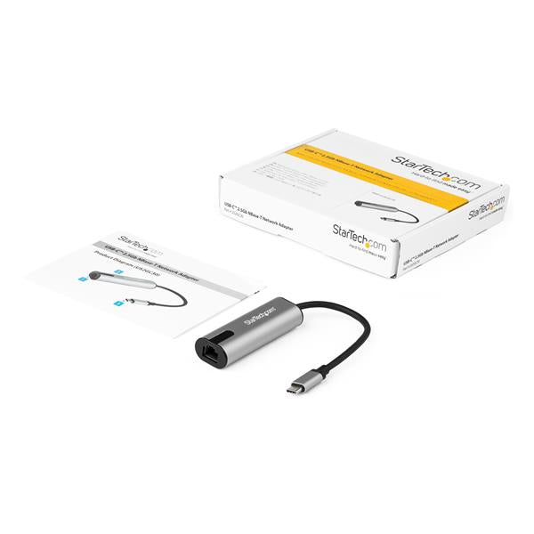StarTech.com USB C To 2.5 GbE Adapter 2.5GBASET