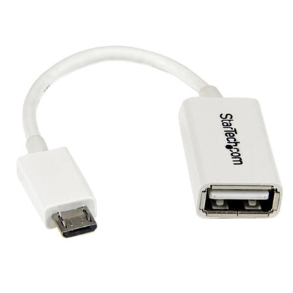 StarTech.com 5in Micro USB to USB OTG Host Adapter MF - NWT FM SOLUTIONS - YOUR CATERING WHOLESALER