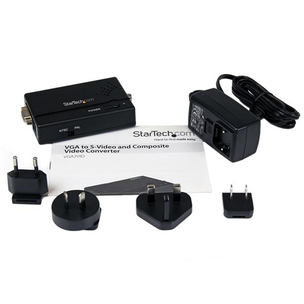 StarTech.com VGA to Composite or S Video Converter