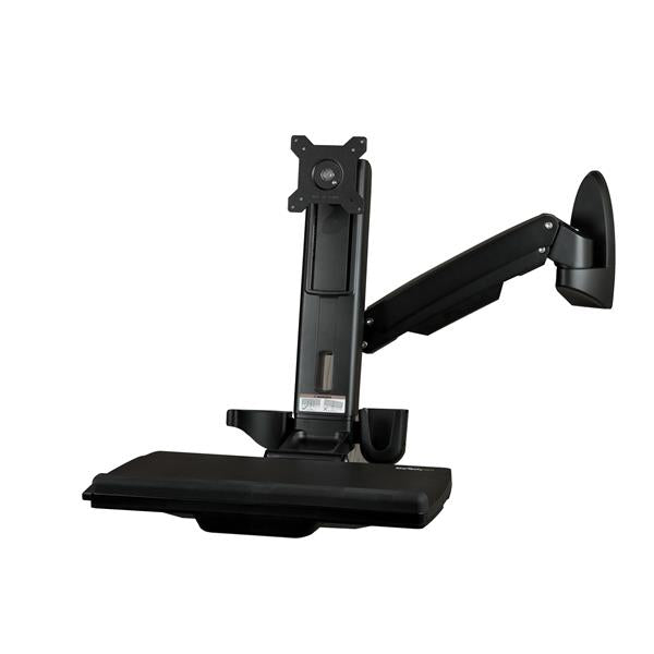 StarTech.com One Monitor Sit Stand Desk Wall Mount