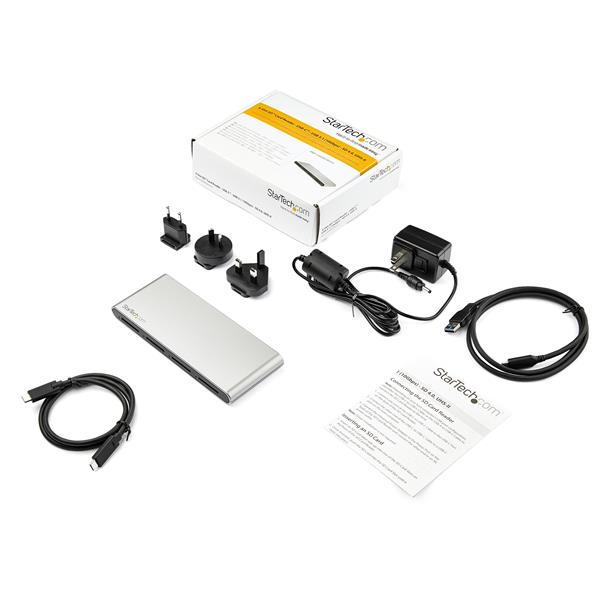 StarTech.com Card Reader 4 Slot USBC SD USB 3.1