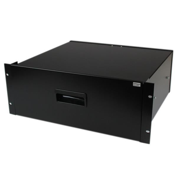 StarTech.com 4U 19in Rack Black Steel Storage Drawer - NWT FM SOLUTIONS - YOUR CATERING WHOLESALER