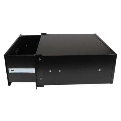 StarTech.com 4U 19in Rack Black Steel Storage Drawer
