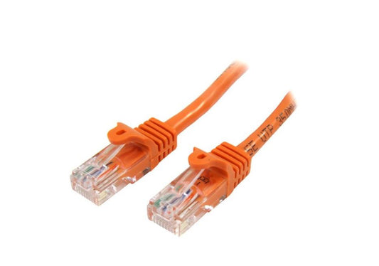 StarTech.com 2m Orange Cat5e Snagless RJ45 Cable - NWT FM SOLUTIONS - YOUR CATERING WHOLESALER