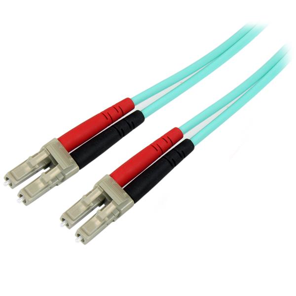 StarTech.com 1m Aqua MM 50 125 OM4 Fiber Optic Cable - NWT FM SOLUTIONS - YOUR CATERING WHOLESALER