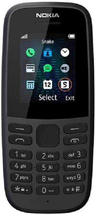 Nokia 105 1.8 Inch Black Mobile Phone - NWT FM SOLUTIONS - YOUR CATERING WHOLESALER