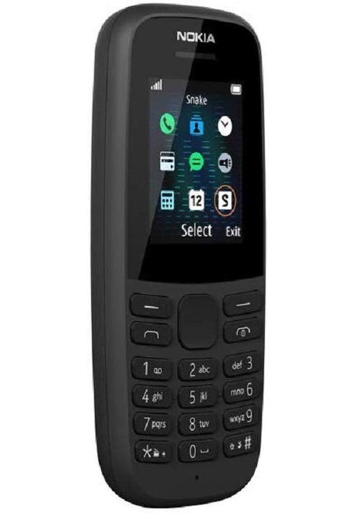 Nokia 105 1.8 Inch Black Mobile Phone