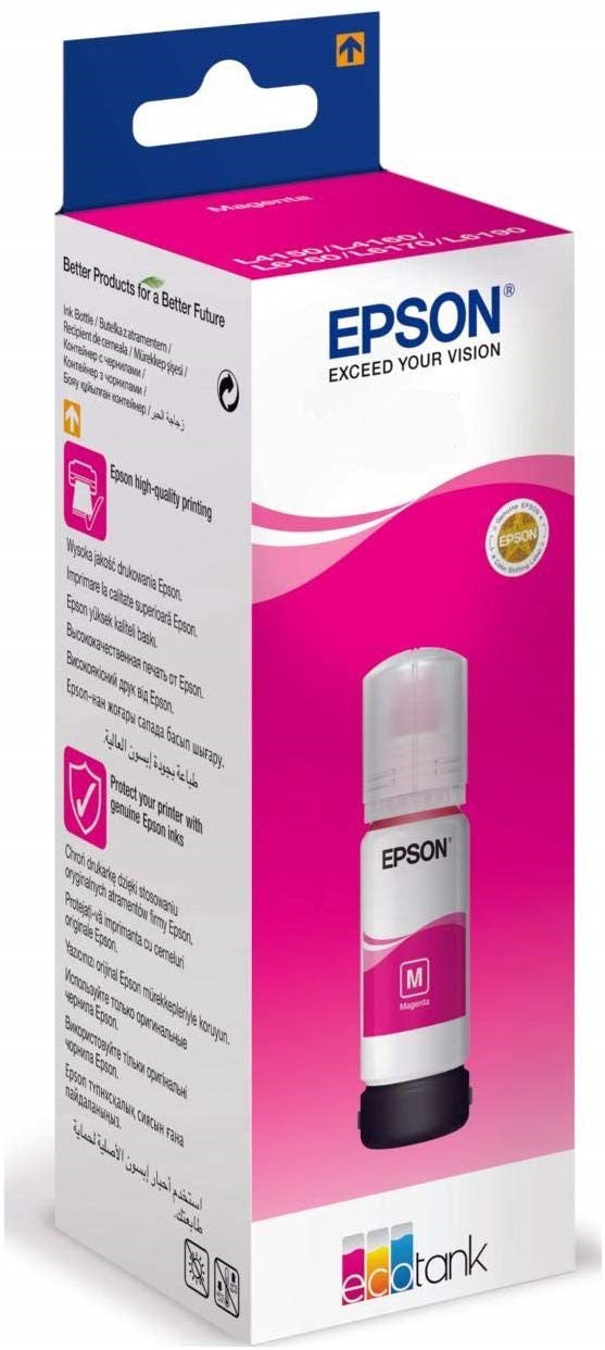 Epson 113 Magenta EcoTank Ink Bottle 70ml - C13T06B340 - NWT FM SOLUTIONS - YOUR CATERING WHOLESALER