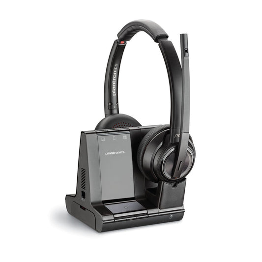 Poly Savi 8220 USB Wireless Stereo Headset - NWT FM SOLUTIONS - YOUR CATERING WHOLESALER