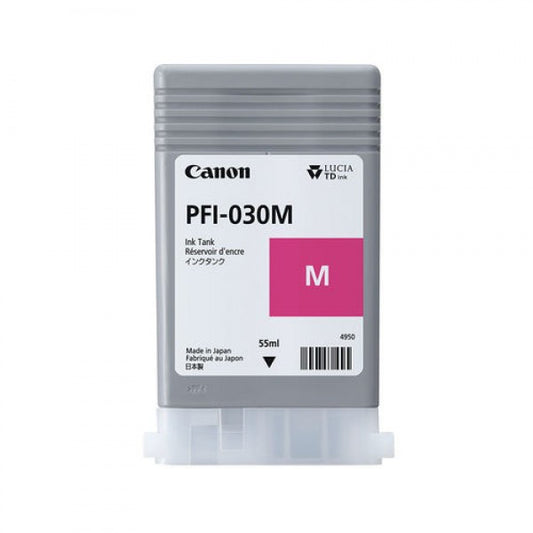 Canon PFI 030 Magenta Ink Cartridge 55ml - 3491C001 - NWT FM SOLUTIONS - YOUR CATERING WHOLESALER