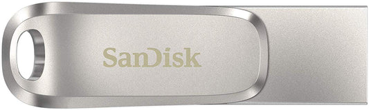 SanDisk Ultra Dual Drive Luxe 32GB USB A USB C Stainless Steel Flash Drive - NWT FM SOLUTIONS - YOUR CATERING WHOLESALER