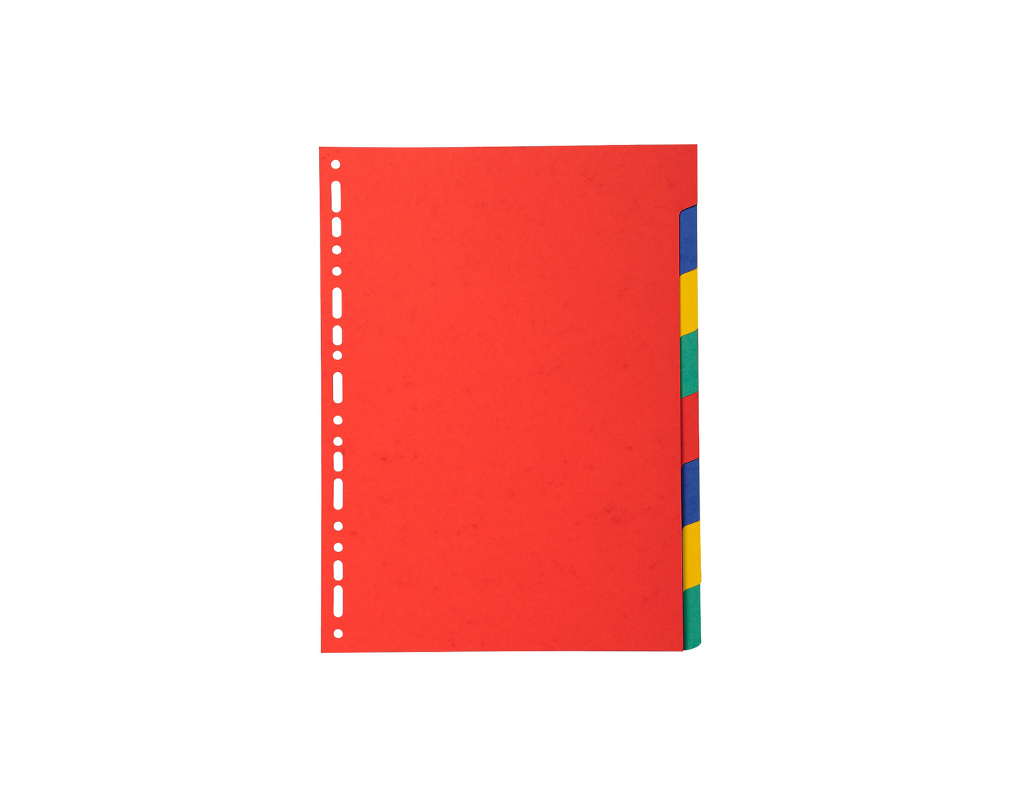 Exacompta Forever Recycled Divider 8 Part A4 220gsm Card Vivid Assorted Colours - 2008E - NWT FM SOLUTIONS - YOUR CATERING WHOLESALER