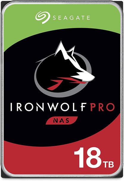 Seagate IronWolf Pro 18TB 3.5 Inch 7200 RPM NAS Internal Hard Drive - NWT FM SOLUTIONS - YOUR CATERING WHOLESALER