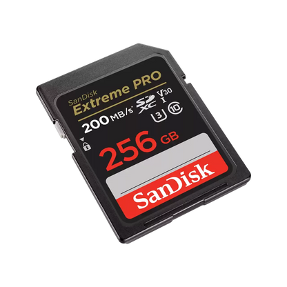 SanDisk Extreme PRO 256GB SDXC UHS-I Class 10 Memory Card