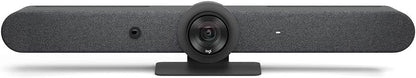 Logitech 30 fps 4K Ultra HD Resolution Rally Bar Graphite Group Video Conferencing System - NWT FM SOLUTIONS - YOUR CATERING WHOLESALER