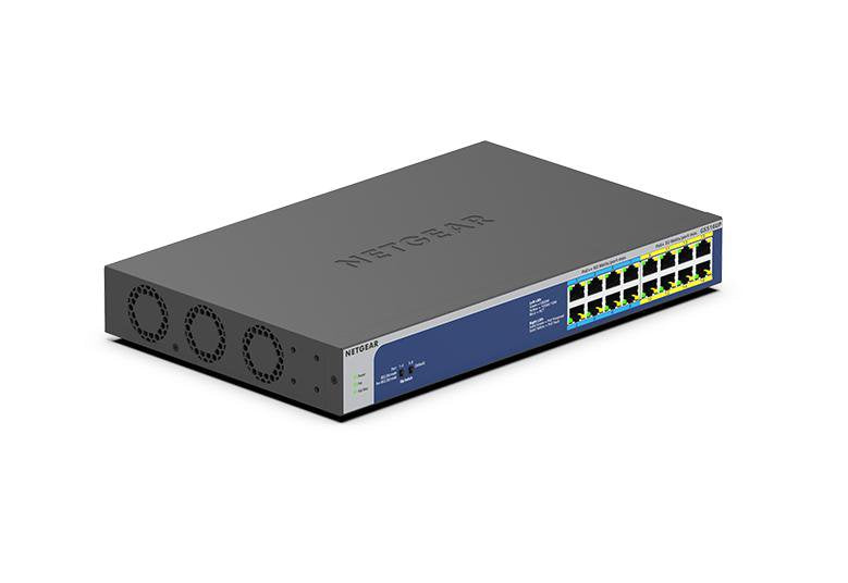 Netgear 16 Port Gigabit Ethernet U60 PoE Plus Unmanaged Network Switch