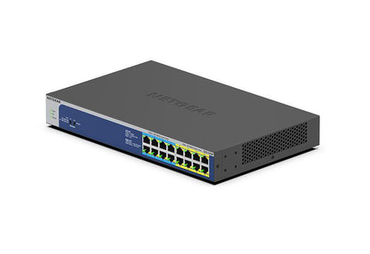 Netgear 16 Port Gigabit Ethernet U60 PoE Plus Unmanaged Network Switch