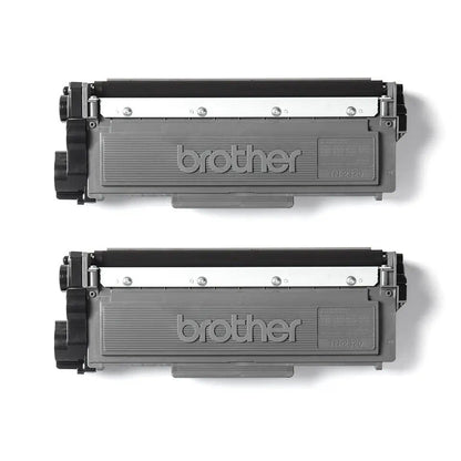 Brother Black Toner Cartridge Twin Pack 2 x 2.6k pages (Pack 2) - TN2320TWIN