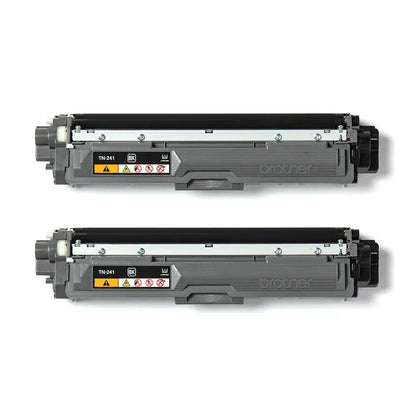 Brother Black Toner Cartridge Twin Pack 2 x 2.5k pages (Pack 2) - TN241BKTWIN