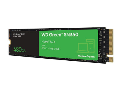 Western Digital Green 480GB PCIe G3 QLC NVMe M.2 Internal Solid State Drive