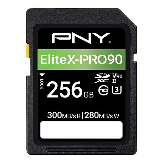 PNY 256GB XPRO 90 Class 10 V90 SDXC Memory Card - NWT FM SOLUTIONS - YOUR CATERING WHOLESALER