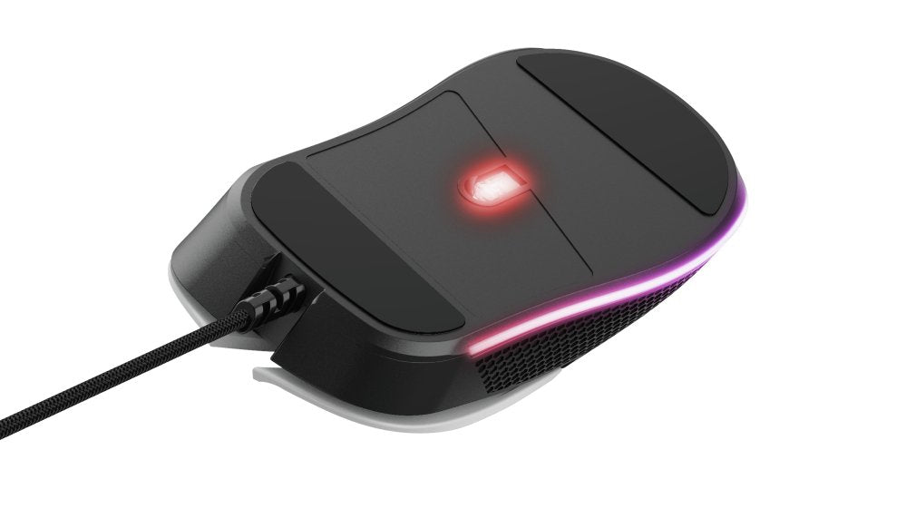 Trust GXT 922W YBAR USB A Wired Optical 7200 DPI Gaming Mouse