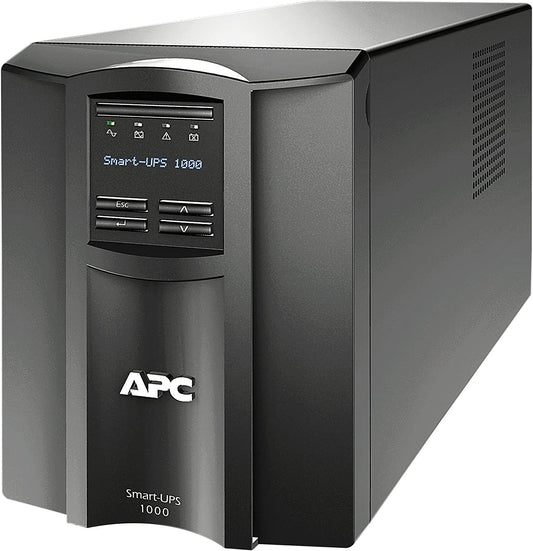 APC Smart UPS Line Interactive LCD Tower 1000VA 230V 700W 8 AC Outlets - NWT FM SOLUTIONS - YOUR CATERING WHOLESALER