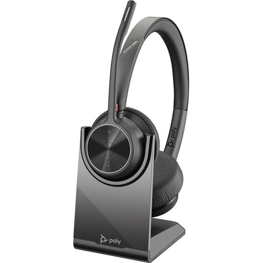 Poly Voyager 4320 UC Wireless Bluetooth USB A Headset with Charging Stand - NWT FM SOLUTIONS - YOUR CATERING WHOLESALER