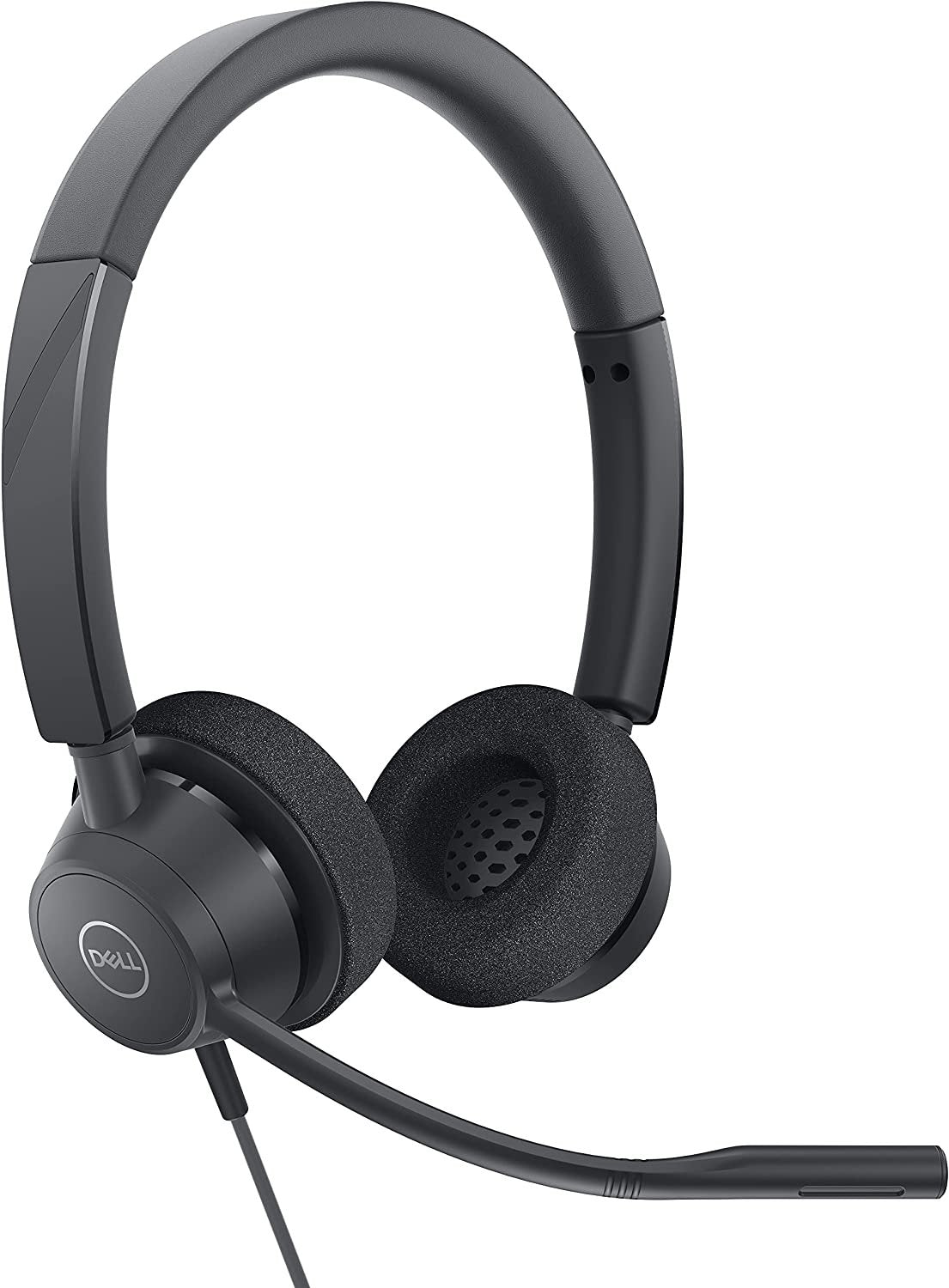 Dell Pro WH3022 USB A Wired Stereo Headset Zoom and Microsoft Teams Certified